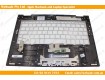 H000097570 Toshiba Satellite P25w-c2302 Palmrest Touchpad and Us Genuine Keyboard